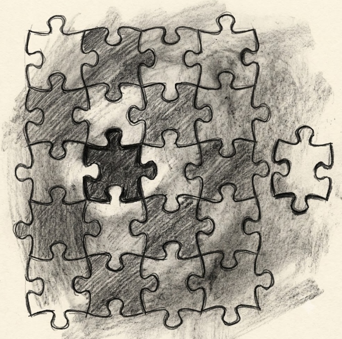Sketch representing problem solving frameworks